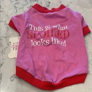 Dog Outfit - Pink and Red